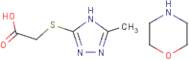 Morpholine 2-((5-methyl-4H-1,2,4-triazol-3-yl)thio)acetate