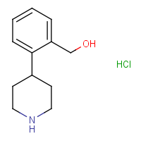 (2-(Piperidin-4-yl)phenyl)methanol hydrochloride