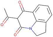 10-Acetyl-9-hydroxy-1-azatricyclo[6.3.1.04,12]dodeca-4,6,8(12),9-tetraen-11-one