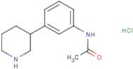 N-(3-(Piperidin-3-yl)phenyl)acetamide hydrochloride