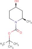 Rel-tert-Butyl (2R,4R)-4-hydroxy-2-methylpiperidine-1-carboxylate