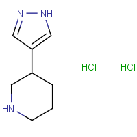 3-(1H-Pyrazol-4-yl)piperidine dihydrochloride