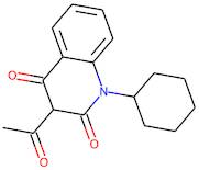 3-Acetyl-1-cyclohexyl-4-hydroxy-1,2-dihydroquinolin-2-one