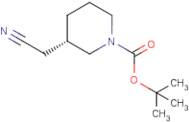 tert-Butyl (S)-3-(cyanomethyl)piperidine-1-carboxylate