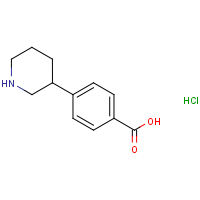 4-(Piperidin-3-yl)benzoic acid hydrochloride