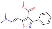 Methyl 5-[(E)-2-(dimethylamino)ethenyl]-3-phenyl-1,2-oxazole-4-carboxylate