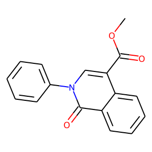 Methyl 1-oxo-2-phenyl-1,2-dihydroisoquinoline-4-carboxylate