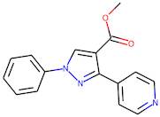 Methyl 1-phenyl-3-(pyridin-4-yl)-1H-pyrazole-4-carboxylate