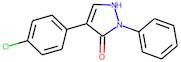 4-(4-Chlorophenyl)-2-phenyl-2,3-dihydro-1H-pyrazol-3-one