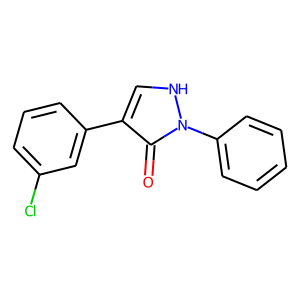 4-(3-Chlorophenyl)-2-phenyl-2,3-dihydro-1H-pyrazol-3-one