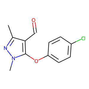 5-(4-Chlorophenoxy)-1,3-dimethyl-1H-pyrazole-4-carbaldehyde