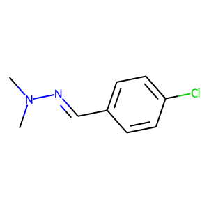 (E)-2-[(4-Chlorophenyl)methylidene]-1,1-dimethylhydrazine