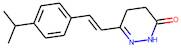 6-[(E)-2-[4-(Propan-2-yl)phenyl]ethenyl]-2,3,4,5-tetrahydropyridazin-3-one