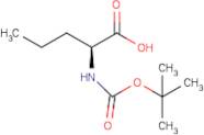 2-(tert-Butoxycarbonylamino)pentanoic acid