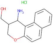 {1-Amino-1H,2H,3H-naphtho[2,1-b]pyran-2-yl}methanol hydrochloride