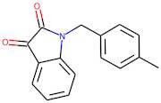 1-[(4-Methylphenyl)methyl]-2,3-dihydro-1H-indole-2,3-dione