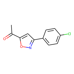 1-[3-(4-Chlorophenyl)-1,2-oxazol-5-yl]ethan-1-one