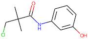 3-Chloro-N-(3-hydroxyphenyl)-2,2-dimethylpropanamide