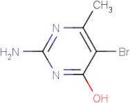 2-Amino-5-bromo-4-hydroxy-6-methylpyrimidine