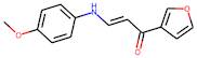 (2E)-1-(Furan-3-yl)-3-[(4-methoxyphenyl)amino]prop-2-en-1-one