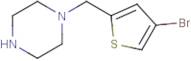 1-[(4-Bromo-2-thienyl)methyl]piperazine