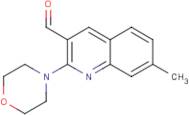 7-Methyl-2-morpholin-4-ylquinoline-3-carbaldehyde