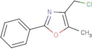 4-Chloromethyl-5-methyl-2-phenyl-oxazole