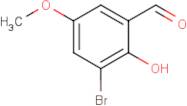 3-Bromo-2-hydroxy-5-methoxybenzaldehyde