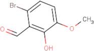 6-Bromo-2-hydroxy-3-methoxybenzaldehyde
