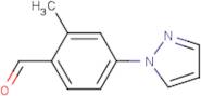 2-Methyl-4-(1h-pyrazol-1-yl)benzaldehyde