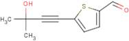 5-(3-Hydroxy-3-methylbut-1-yn-1-yl)thiophene-2-carbaldehyde