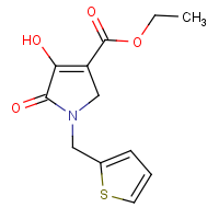 Ethyl 4-hydroxy-5-oxo-1-(2-thienylmEthyl)-2,5-dihydro-1H-pyrrole-3-carboxylate