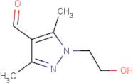 1-(2-Hydroxyethyl)-3,5-dimethyl-1H-pyrazole-4-carbaldehyde