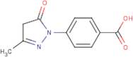 4-(3-Methyl-5-oxo-2-pyrazolin-1-yl)benzoic acid