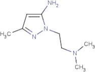 2-(2-Dimethylaminoethyl)-5-methyl-2H-pyrazole-3-ylamine