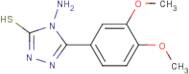 4-Amino-5-(3,4-dimethoxy-phenyl)-4H-[1,2,4]triazole-3-thiol