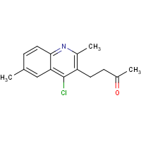 4-(4-Chloro-2,6-dimethylquinolin-3-yl)butan-2-one