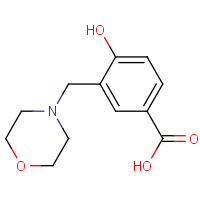 4-Hydroxy-3-(morpholinomethyl)benzoic acid