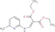 Diethyl 2-((6-methylpyridin-2-ylamino)methylene)malonate