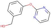 [3-(Pyrimidin-2-yloxy)phenyl]methanol