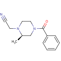 (4-Benzoyl-2-methyl-piperazin-1-yl)acetonitrile