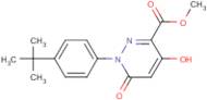 Methyl 1-[4-(tert-butyl)phenyl]-4-hydroxy-6-oxo-1,6-dihydro-3-pyridazinecarboxylate