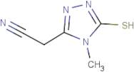 2-(5-Mercapto-4-methyl-4H-1,2,4-triazol-3-yl)acetonitrile