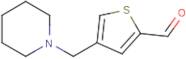 4-(Piperidin-1-ylmethyl)thiophene-2-carbaldehyde