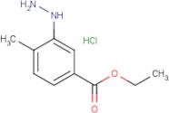 Ethyl 3-hydrazinyl-4-methylbenzoate hydrochloride