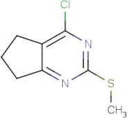 4-Chloro-6,7-dihydro-2-(methylthio)-5H-cyclopenta[d]pyrimidine