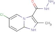 6-Chloro-1,8a-dihydro-2-methylimidazo[1,2-a]pyridine-3-carbohydrazide