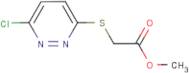 Methyl 2-(6-chloropyridazin-3-ylthio)acetate