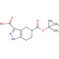 5-(tert-Butoxycarbonyl)-4,5,6,7-tetrahydro-1H-pyrazolo[4,3-c]pyridine-3-carboxylic acid