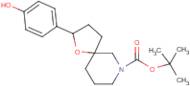 2-(4-Hydroxy-phenyl)-1-oxa-7-aza-spiro[4.5]decane-7-carboxylic acid tert-butyl ester